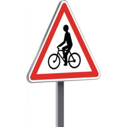 A21 700 C2 débouché de cyclistes (droite/gauche)