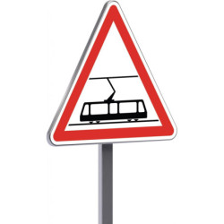 A9 500 C1 traversée de voies de tramways
