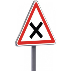 AB1 500 C1 intersection avec priorité à droite