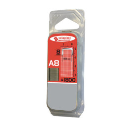 AGRAFES TYPE A 14MM (BLISTER DE 1200 PIECES)