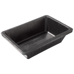 AUGE 40 LITRES CAOUTCHOUC PLATRIER