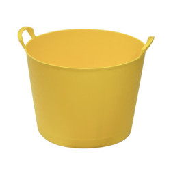 AUGE CAPAZO PRO JAUNE 42 LITRES PLASTIQUE RENFORCEE