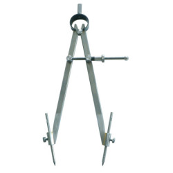 COMPAS A RESSORT A POINTES RAPPORTEES 200MM (POLI)