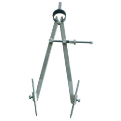 COMPAS A RESSORT A POINTES RAPPORTEES 500MM (POLI)