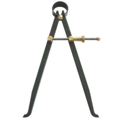COMPAS A RESSORT INTERIEUR 200MM ACIER BRUNI
