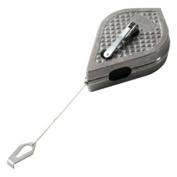 CORDEAU A TRACER ALU 30M FIL 1MM TRESSE/BLISTER