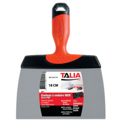 COUTEAU A ENDUIRE INOX 18CM