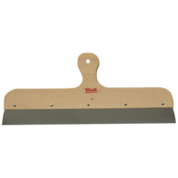 COUTEAU A ENDUIRE INOX MONTURE/MANCHE BOIS 50CM
