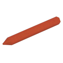 CRAIE ROUGE HEXAGONALE L.120MM