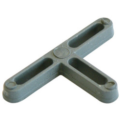 CROISILLONS A CARRELAGE EN T 7MM (SAC 250 PIECES)