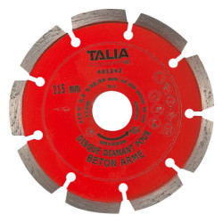 DISQUE LASER DIAMANT 230MM 16 SEGMENTS HAUTEUR 7MM