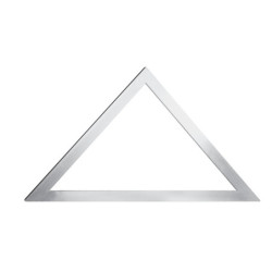 EQUERRE DE CARRELEUR ALUMINIUM A 45° 100X100X140CM