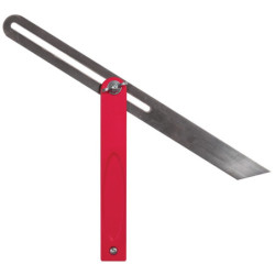 FAUSSE EQUERRE A COULISSE 30CM TALON PLASTIQUE