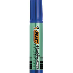 MARQUEUR PERMANENT BLEU CORPS METAL PETIT MODELE