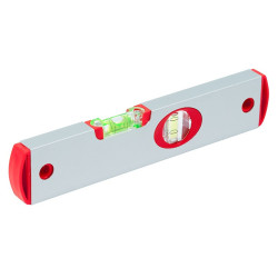 NIVEAU "NIVOTOP" ALU RECTANGULAIRE MAGNETIQUE 25CM