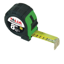 OCTUPLE METRE BOITIER BI-MATIERE 32MM