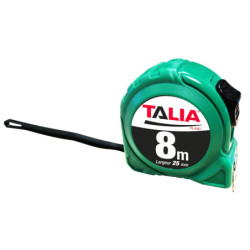 OCTUPLE METRE BOITIER FLUO VERT 25MM