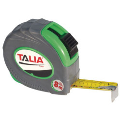 OCTUPLE METRE BOITIER VERT BI-MATIERE 25MM