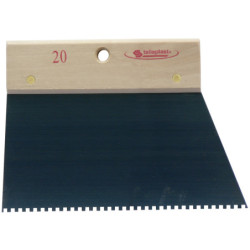 PEIGNE A COLLE 20CM DENTS CARREES 3MM