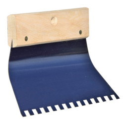 PEIGNE A COLLE LAME COURBE 21CM DENTS CARREES 6MM