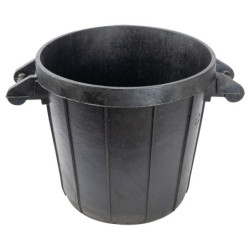 POUBELLE PRO DE CHANTIER 75 LITRES TOUT CAOUTCHOUC