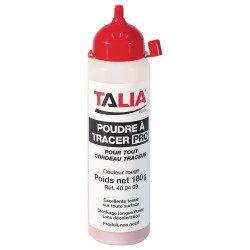 POUDRE A TRACER ROUGE 180G