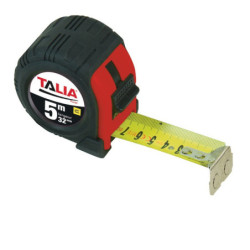 QUINTUPLE METRE AIMANTE BI-MATIERE 32MM