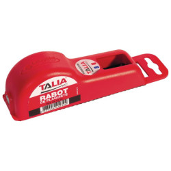 RABOT EN ABS POUR PLAQUE DE PLATRE 145X42MM