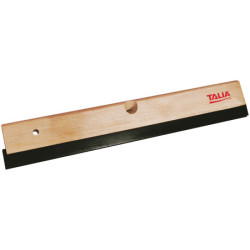 RACLETTE BOIS DOUBLE CAOUTCHOUC 60CM