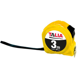 TRIPLE METRE BOITIER FLUO JAUNE 16MM