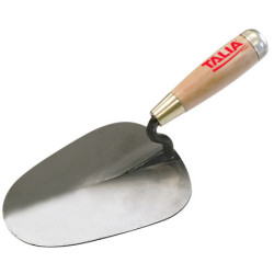 TRUELLE A BRIQUETER 18CM MANCHE BOIS
