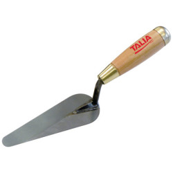 TRUELLE LANGUE DE CHAT SOUDEE 14CM MANCHE BOIS