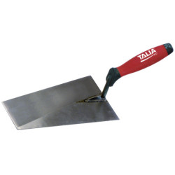 TRUELLE LISSEUSE BOUT CARRE 18CM MANCHE BI-MATIERE