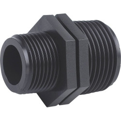 Réduction polypropylène - Fitt - Mâle Mâle - Pour micro-irrigation - 1Pc