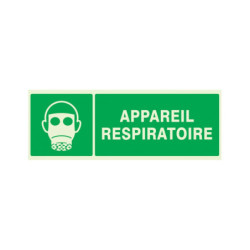 APPAREIL RESPIRATOIRE LUMINESCENT 330x200mm