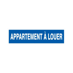 APPARTEMENT A LOUER 330x75mm