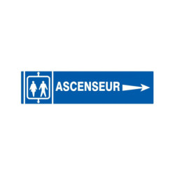 ASCENSEUR FLECHE A DROITE 330x120mm