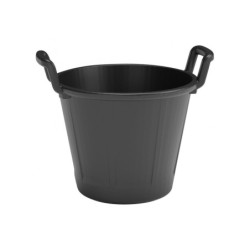 AUGE CAOUTCHOUC ARME 18 LITRES CANARIO AVEC 2 POIGNEES