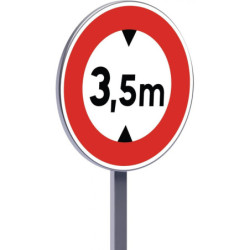 B12 650 C1 interdiction si hauteur supérieure à….