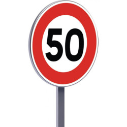 B14 650 C1 limitation de vitesse 50km/h