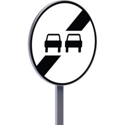 B34 450 C1 fin d'interdiction de dépasser
