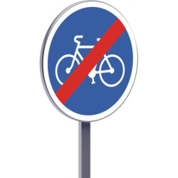 B40 650 C2 fin de piste ou bande obligatoire pour cycle