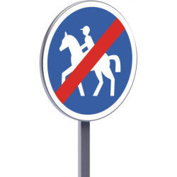 B42 450 C2 fin de chemin obligatoire pour cavaliers