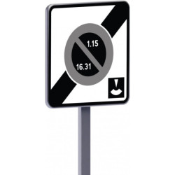 B50e 500X500 C2 sortie zone de stationnement alt. semi mensuelle durée limitée