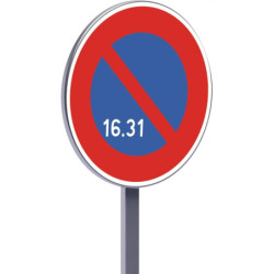 B6a3 450 C1 stationnement interdit du 16 à la fin du mois