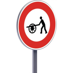 B9e 450 C2 interdit aux voitures à bras