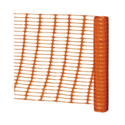 BARRIERE DE SIGNALISATION PLASTIQUE ORANGE 1MX50ML ECO