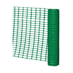 BARRIERE DE SIGNALISATION PLASTIQUE VERTE 1MX50ML