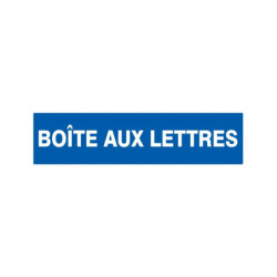 BOITE AUX LETTRES 200x52mm