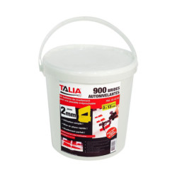 BRIDES AUTO-NIVELANTES 2MM (SEAU DE 900 PIECES)